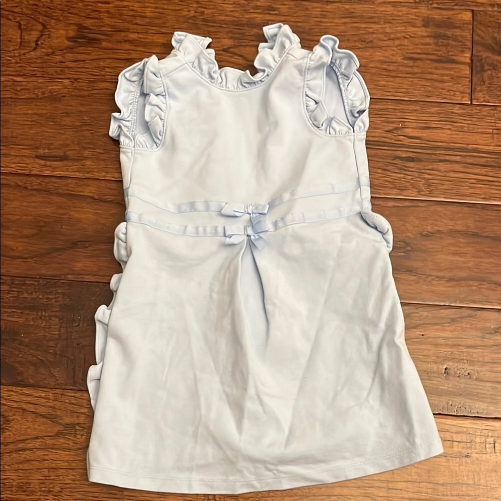 Light Blue Ruffle Dress
